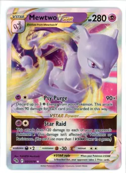 Mewtwo VSTAR 031/078 Pokemon GO Pokemon Card - Image 1