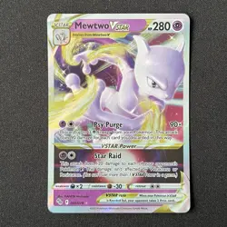 Mewtwo VSTAR 031/078 Pokemon GO Pokemon Card - Image 2
