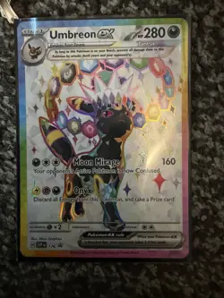 Umbreon 176 & Espeon 175 Promo Cards Prismatic Evolutions NM - Image 2