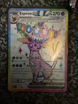 Umbreon 176 & Espeon 175 Promo Cards Prismatic Evolutions NM - Image 3