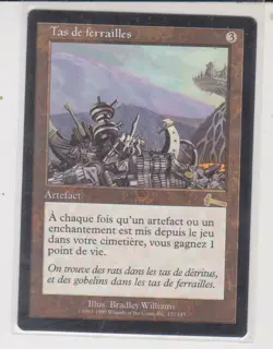Magic MTG Tradingcard Urza's Legacy 1999 Scrapheap 132/143 FRENCH - Image 1