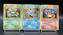 Charizard Blastoise Venusaur set Trade Please CD Promo MP Japanese Pokemon Card - Image 1