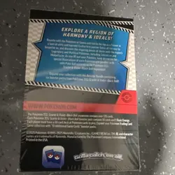 Pokemon TCG Scarlet & Violet-Black Bolt Booster Bundle Sealed Box Zekrom 6 Packs - Image 4