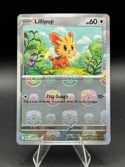 Lillipup (Master Ball Pattern) 074/086 Sv: White Flare Pokemon TCG - Image 1