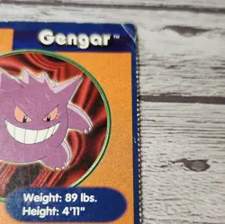 Gengar #94 Pokemon Burger King PokeTrivia MP - Image 3