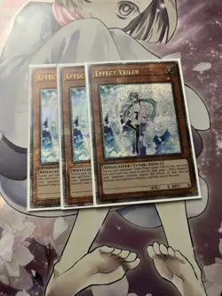 Yugioh! NM-LP Effect Veiler RA01-EN003 (Quarter Century Secret Rare) 1st Ed. - Image 1