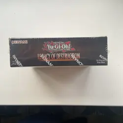 YuGiOh TCG Legacy of Destruction: Sealed Booster Box of 24 Packs : 1st Edition - Image 2