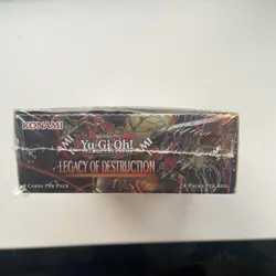 YuGiOh TCG Legacy of Destruction: Sealed Booster Box of 24 Packs : 1st Edition - Image 3