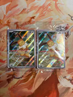 x1 Pokemon Card - Eevee SVP 173, Sealed! Black Star Promo! TCG! Prismatic! - Image 1