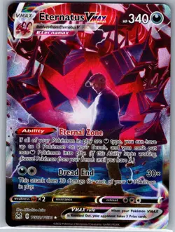 Eternatus VMAX TG22/TG30 SWSH11: Lost Origin Trainer Gallery - Pokemon Card - NM - Image 1