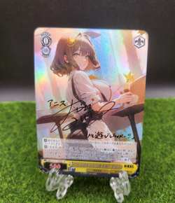 Anis Nikke DIY Goddess Of Victory UNION ARENA FOIL Japan Signed Card Rare - Image 1