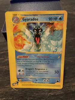 Pokemon Gyarados Skyridge 11/144 Regular 90 HP Rare Card 2003 English - Image 5