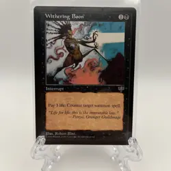 Withering Boon Mirage Regular LP Condition - Image 1
