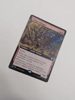 MTG - Village Pillagers (Extended Art) - Commander: Lorwyn Eclipsed NM/M Cond - Image 2