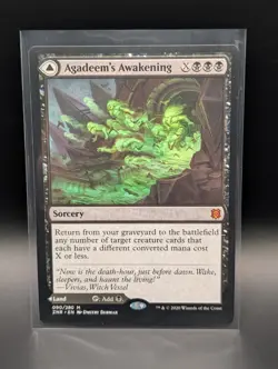 MTG - Agadeem's Awakening / Agadeem, the Undercrypt - Sorcery/Land - ZNR #90 -NM - Image 1