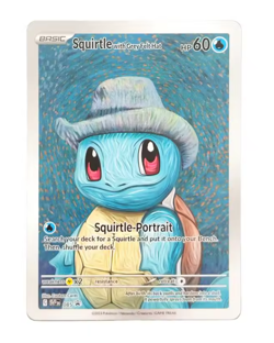 Pokemon x Pikachu x Charizard x Squirtle x Eevee x Van Gogh with Grey Felt Hat - Image 3