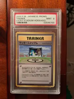 Pokemon - Lucky Stadium Hokkaido - 2000 Japanese Promo - PSA 9 - Image 1