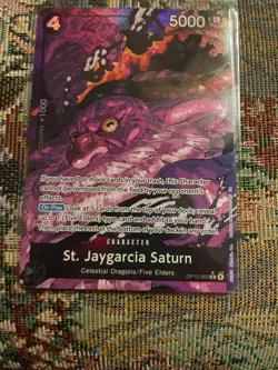 One Piece: Carrying On His Will - St. Jaygarcia Saturn #OP13-083 ALT Art R - Image 1