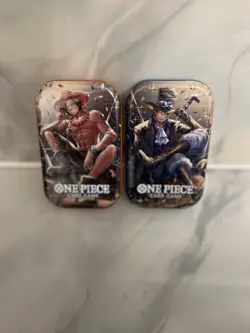 One Piece Tin Pack Set Vol 2 Factory Sealed 2 TIN LOT IN HAND Ready To Ship New - Image 1