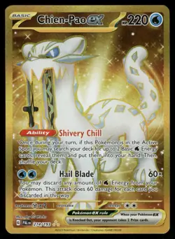 Pokemon Cards Chien-Pao ex 274/193 Paldea Evolved Hyper Rare NM - Image 1
