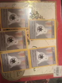 5 Pokemon TCG Double Colorless Energy Base Set Card 096/102 Uncommon - Image 1