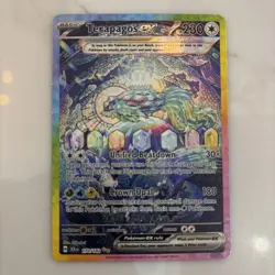 NM! Terapagos ex (170/142) Stellar Crown Special Illustration Rare Pokemon Card! - Image 2