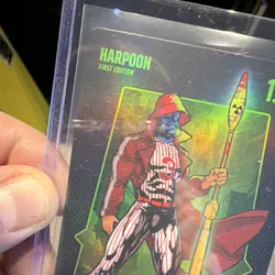 Bo Jackson Battle Arena Harpoon First Edition Glow Card BF-69 150 Power - Image 2