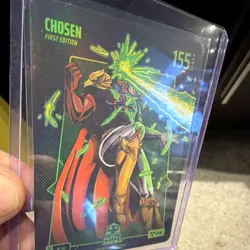 Bo Jackson Battle Arena Chosen First Edition Glow Holo BF-63 155 Power Card - Image 2