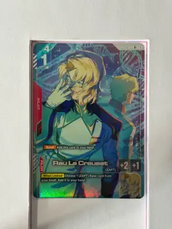 [ALT] GD03-091 Ray Le Creuset R+ Gundam TCG Card Game Alternate Art Bandai - Image 1
