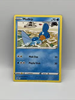 062/264 MUDKIP | COMMON | FUSION STRIKE POKEMON CARD - Image 1