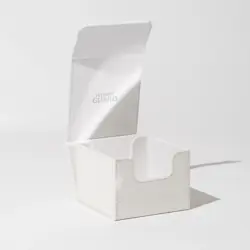 Ultimate Guard Sidewinder 133+ Monocolor White Deck Case Card Storage Box ccg - Image 2