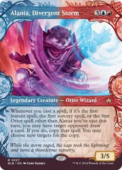 Alania, Divergent Storm (Showcase) 0327 MTG Bloomburrow Rare NP - Image 1