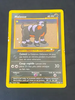 CARTE POKEMON MALOSSE 43/105 FR UNCO WIZARDS NEO DESTINY - PL - Image 1