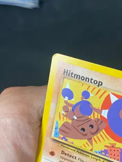 ENGLISH POKEMON HITMONTOP 22/75 RARE WIZARDS NEO DISCOVERY KAPOERA - EXC+ - Image 3
