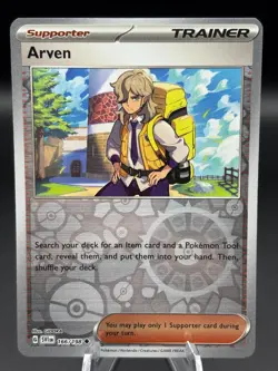 Arven 166/198 Reverse Holo - Pokemon TCG - Scarlet & Violet - Image 1