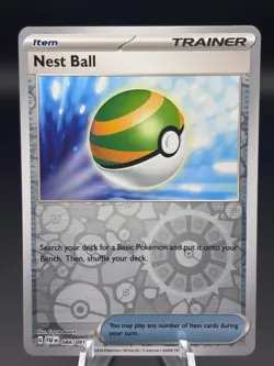 Nest Ball 084/091 Reverse Holo - Pokemon TCG - Paldean Fates - Image 1