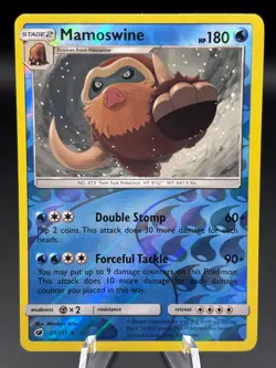 Mamoswine 21/111 Reverse Holo - Pokemon TCG - Crimson Invasion - Image 1