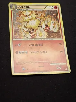 Arcanin 1/123 Holo Heartgold Soulsilver Carte Pokemon FR - Image 4