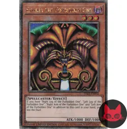 Yugioh Exodia the Forbidden One TN23-EN002 QC Secret Rare Limited Edition NM - Image 1