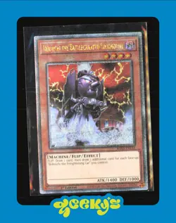 Yugioh! Dekoichi the Battlechanted Locomotive RA03-EN144 QCR 1st Ed - Image 1