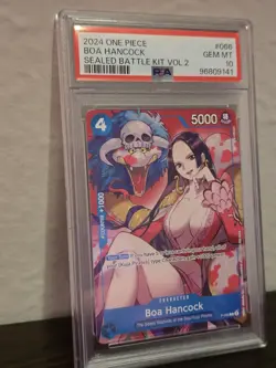 One Piece Boa Hancock Sealed Battle Kit Vol. 2 P-066 PSA 10 Gem Mint - Image 2