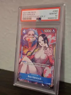 One Piece Boa Hancock Sealed Battle Kit Vol. 2 P-066 PSA 10 Gem Mint - Image 3