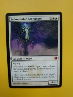 MTG Card. Indomitable archangel. Mythic Scars of Mirrodin - Image 2