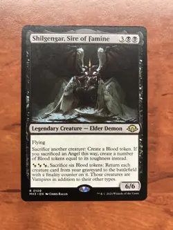 Shilgengar Sire of Famine MTG Magic the Gathering Card NM Near Mint Modern MH3 - Image 1