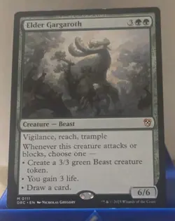 Elder Gargaroth Commander: Aetherdrift Regular - Image 1