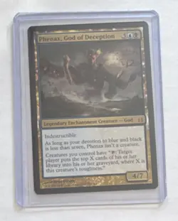 WOTC MtG Born of the Gods Phenax, God of Deception Mythic Legendary Blue Black . - Image 1