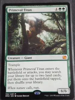 Primeval Titan Modern Masters 2015 NM/MT Unplayed MTG - Image 1