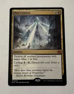 MTG Pest Control - Outlaws of Thunder Junction: The Big Score LP - Image 1