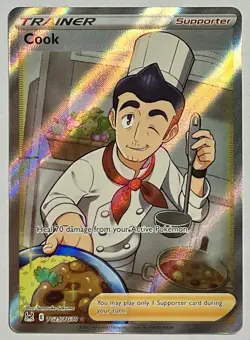 Cook TG25/TG30 (NM) Full Art Sword & Shield: Lost Origin 2022 Pokemon Card - Image 1