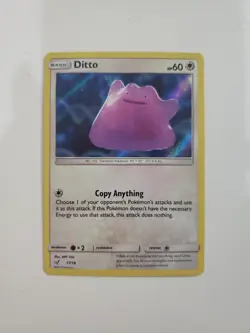 Ditto 17/18 Detective Pikachu Holo (Pokemon TGC) LP - Image 1
